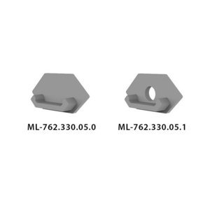 Hliníkový profil McLED pro obklady a dlažbu DE 38x28mm včetně mléčného difuzoru 2m ML-761.330.05.2