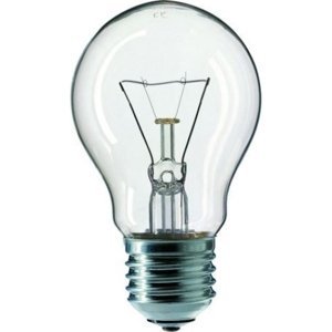 Žárovka průmyslová čirá TES-LAMP 40W A55 230V E27