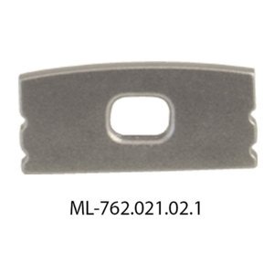 Koncovka LED profilu PH s otvorem stříbrná McLED ML-762.021.02.1
