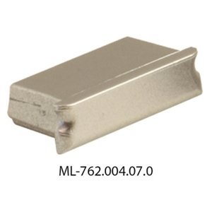 Koncovka LED profilu PZ bez otvoru stříbrná McLED ML-762.004.07.0