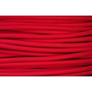 Textilní kabel H03VV-F 2x0,75 2m červená 9 (CYSY 2Dx0,75)