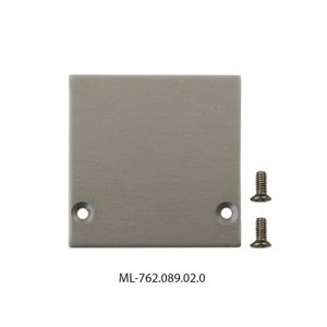 Koncovka LED profilu PN bez otvoru kovová McLED ML-762.089.02.0