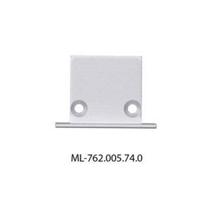 Koncovka LED profilu VF bez otvoru stříbrná McLED ML-762.005.74.0
