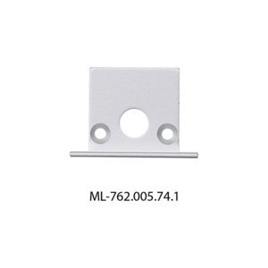 Koncovka LED profilu VF s otvorem stříbrná McLED ML-762.005.74.1