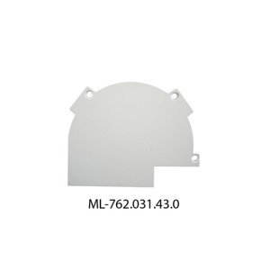 Koncovka LED profilu AJ pravá bílá McLED ML-762.031.43.0