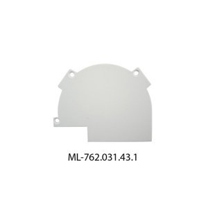 Koncovka LED profilu AJ levá bílá McLED ML-762.031.43.1