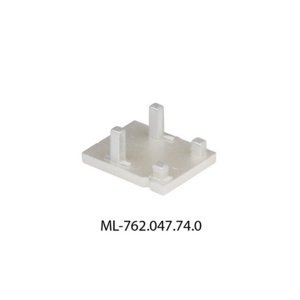 Koncovka LED profilu PHA bez otvoru stříbrná McLED ML-762.047.74.0