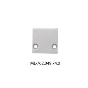 Koncovka LED profilu PCA bez otvoru stříbrná McLED ML-762.049.74.0
