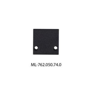 Koncovka LED profilu PCA bez otvoru černá McLED ML-762.050.74.0