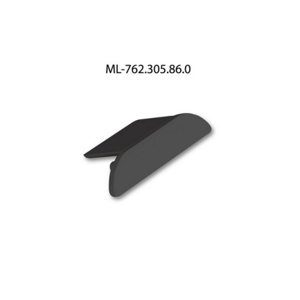 Koncovka LED profilu PX2 bez otvoru černá McLED ML-762.305.86.0