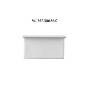 Koncovka LED profilu VK bez otvoru stříbrná McLED ML-762.306.86.0
