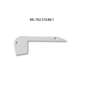Koncovka LED profilu BF levá stříbrná McLED ML-762.310.86.1