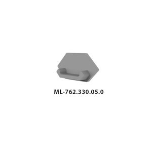 Koncovka LED profilu DE bez otvoru McLED ML-762.330.05.0