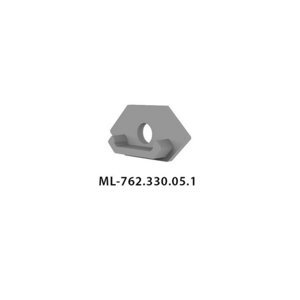 Koncovka LED profilu DE s otvorem McLED ML-762.330.05.1