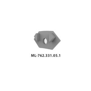 Koncovka LED profilu DF s otvorem McLED ML-762.331.05.1