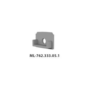 Koncovka LED profilu DH s otvorem McLED ML-762.333.05.1