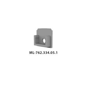 Koncovka LED profilu AA s otvorem McLED ML-762.334.05.1