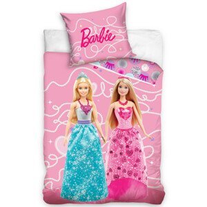 Dětské povlečení Barbie dvě princezny