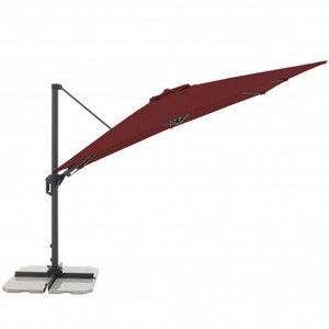 Doppler ACTIVE 310  x 210 cm - moderní slunečník s boční nohou : Desén látky - 833