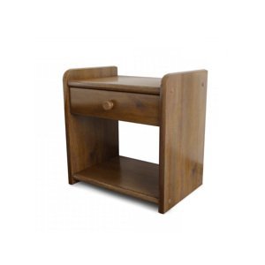 DRW Noční stolek VILMA z masivního dřeva - Dub
