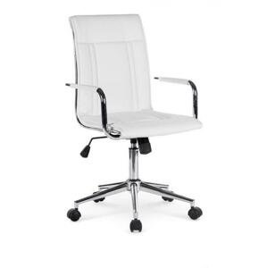 HALMAR, PORTO 2 kancelářská židle, bílá