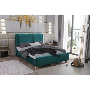 MA, BIBIENA 160x200 cm čalouněná postel s úložným prostorem