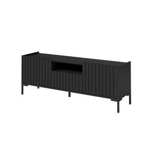 TIMUR TV stolek, černý, 150x55 cm