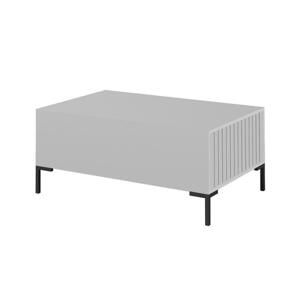 TIMUR konferenční stolek, bílý, 105x46 cm