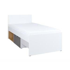 ISAAC 15 dětská postel s úložným prostorem, 96x95x204 cm