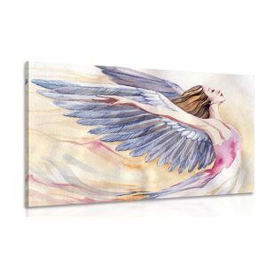 Obraz svobodný anděl s fialovými křídly