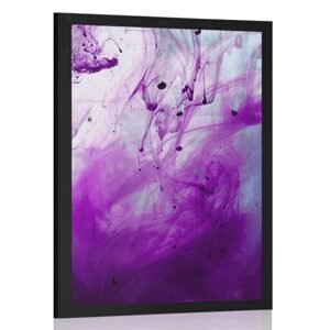 Plakát kouzelná fialová abstrakce