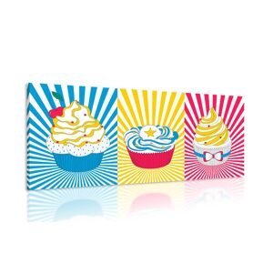 Obraz pop art cupcakes