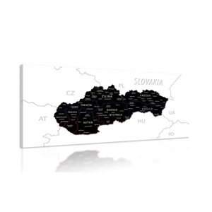 Obraz moderní mapa Slovenska