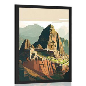 Plakát skvostné Machu Picchu