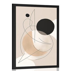 Plakát abstraktní tvary No8