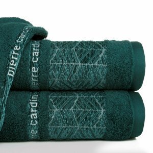 Bavlněný froté ručník TEO 50x100 cm, zelená, 480 gr PIERRE CARDIN Varianta: ručník - 1 kus 50x90 cm