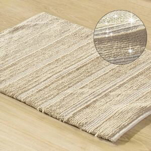 Kusový koberec - kobereček ARIS béžová 50x70 cm, 60x90 cm Mybesthome Rozměr: 60x90 cm