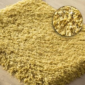 Kusový koberec - kobereček CECIL mustard/hořčicová 50x70 cm, 60x90 cm Mybesthome Rozměr: 50x70 cm