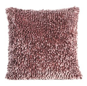 Polštář SHAGGY s hustým vlasem, tmavě růžová, 40x40 cm Mybesthome Varianta: Povlak na polštář, 40x40 cm