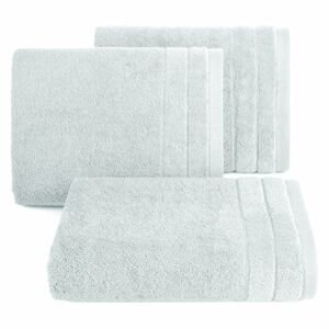 Bavlněný froté ručník s proužky DAMIAN 50x90 cm, stříbrná, 500 gr Mybesthome Varianta: ručník - 1 kus 50x90 cm