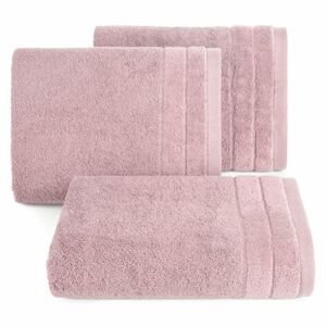 Bavlněný froté ručník s proužky DAMIAN 50x90 cm, růžová II., 500 gr Mybesthome Varianta: ručník - 1 kus 50x90 cm