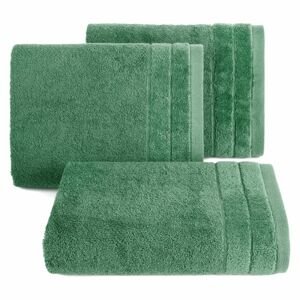 Bavlněný froté ručník s proužky DAMIAN 50x90 cm, zelená, 500 gr Mybesthome Varianta: ručník - 1 kus 50x90 cm