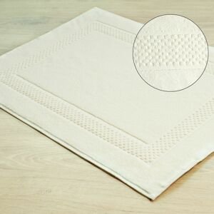 Koupelnová bavlněná předložka - kobereček CALAS krémová 50x70 cm nebo 60x90 cm Mybesthome Rozměr: 60x90 cm