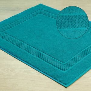 Koupelnová bavlněná předložka - kobereček CALAS tyrkysová 50x70 cm nebo 60x90 cm Mybesthome Rozměr: 60x90 cm