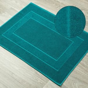 Koupelnová bavlněná předložka - kobereček DARKA tyrkysová 50x70 cm nebo 60x90 cm Mybesthome Rozměr: 50x70 cm