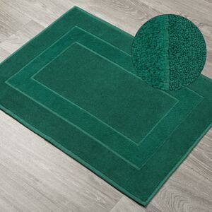 Koupelnová bavlněná předložka - kobereček DARKA zelená 50x70 cm nebo 60x90 cm Mybesthome Rozměr: 60x90 cm
