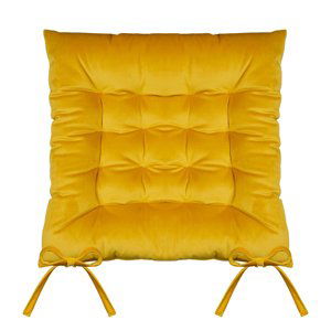 Sedák na židli SUMATRA hořčicová/mustard 40x40 cm (cena za 1 kus) Mybesthome