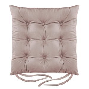 Sedák na židli BORNEO růžová 40x40 cm (cena za 1 kus) Mybesthome