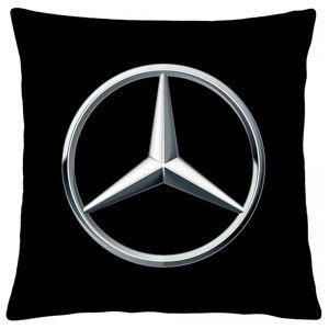 Polštář auta 25 MERCEDES BENZ Mybesthome 40x40 cm Varianta: Povlak na polštář s antialergickou prošívanou výplní, 40x40 cm