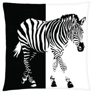 Polštář ANIMAL 30 - ZEBRA Mybesthome 40x40 cm Varianta: Povlak na polštář, 40x40 cm